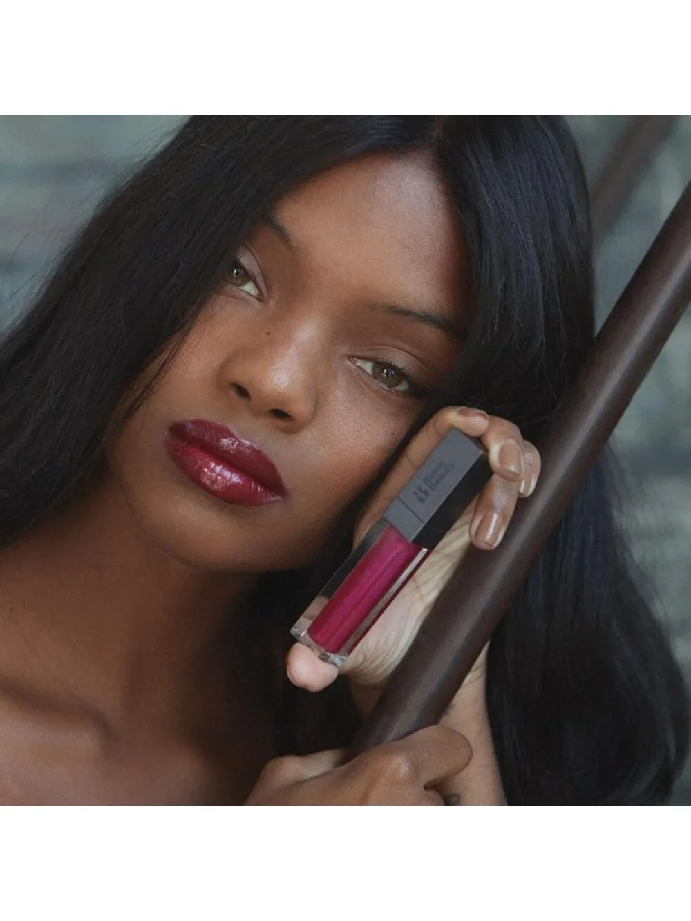 All-in-One Vegan Lip Kit - Long-Lasting Berry Lipstick, Gloss & Liner